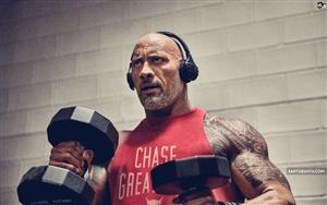 Dwayne Johnson giving us major fitness goals